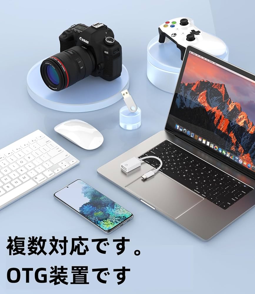 Type-C?USB-A変換アダプタ付き キーボードマウスセット Amazon.co.jp: メカニカル式、専用コンバーター付き、片手